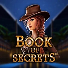 Slots logo of Book of Secrets from SYNOT Games at Spinstein Casino