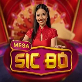 Official Live Casino logo: Mega Sic Bo by Pragmatic Play at Spinstein Casino