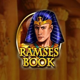 Ramses Book Deluxe logo by Gamomat at Spinstein Casino